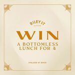 Win Bottomless Lunch for 4 People (Worth $440) from Riley St Garage Sydney