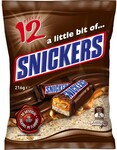 Snickers 216g $1, Lindt Lindor Dark 150g $2.80, Wrigley's Gum 32g $0.45 etc. 80% off + Free Pick up @ Big W