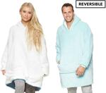 Hotto Cuddle Hoodie Blanket Burgendy $12.49 + Delivery (Free with OnePass) @ Catch
