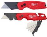 MILWAUKEE FASTBACK Flip Utility Knife Set - 2 Piece 48221503 $26.40 + Delivery ($0 C&C/ $99 Order) @ Total Tools