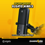 Win an Elgato Wave:3 USB Microphone from CrashKoeck