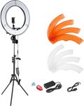 Neewer 14" LED RingLight, 155cm Stand, Soft Tube, Color Filter, Hot Shoe Adapter, BT Remote $49.18 Delivered @ Peak Catch Amazon