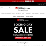 [VIC, NSW, QLD] Minimum 20% off Storewide + Delivery ($0 C&C) @ Johnny's Furniture