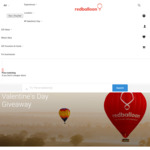 Win 1 of 2 Hot Air Balloon Experiences for 2 from RedBalloon