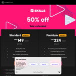 Pluralsight Skills 1-Year Subscription (Online IT Training Courses) 50% off - Standard US$149 (~A$222), Premium US$224 (~A$335)