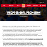 [WA, SA] Free Whopper in-Store if a Eagles or Crows Player Kicks a Goal from outside 50m in a AFL Home Game @ Hungry Jacks App