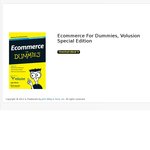 eCommerce for Dummies eBook, Volusion Special Edition for Free