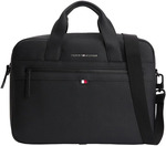 Tommy Hilfiger Essential Polyurethane Computer Bag in Black $137.40 (Was $229.00) Delivered @ Myer