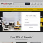 Extra 20% off Sitewide on Clearance + Delivery ($0 with $100 Spend/ C&C/ in-Store) @ Robins Kitchen