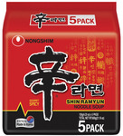 Nongshim Shin Ramyun or Kimchi Ramyun 5 Pack $5 @ Coles