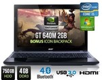 Acer Aspire V3-571G 15.6 Inch i5 Notebook $599 + $10 Shipping (Capped at $10) Catch of The Day