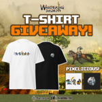 Win 1 of 3 Wandering Sword T-Shirts from Spiral Up Games