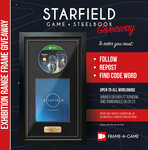 Win a Framed Copy of Starfield from Frame-A-Game
