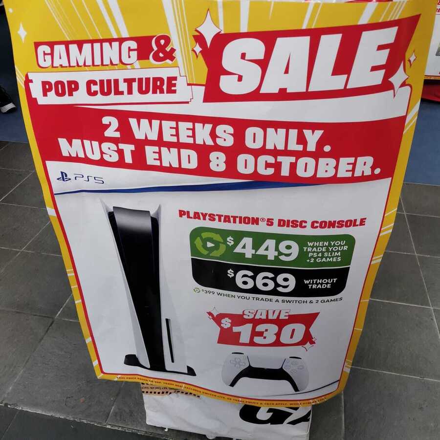 Ps5 price best sale australia eb games