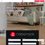 Win a Roborock Q Revo Bundle Robot Vacuum from Roborock