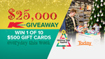 Win 1 of 50 $500 Kmart Gift Cards from Nine Entertainment
