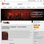 [Origin]: Command & Conquer The Ultimate Collection $39.99