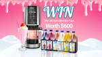 Win a Milkshake Pack (Ninja Creami, Toppings, Pumps and Glasses) Worth $600 from Edlyn Foods