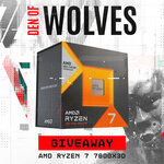 Win a Ryzen 7 7800X3D from Den of Wolves X AMD
