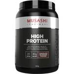 Musashi High Protein Powder Chocolate Milkshake 900g $32.50 (Half Price) @ Woolworths