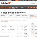 Jetstar 100 Million Passengers Sale (Domestic Flights Only)