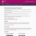[WA] Student Assistance Payment up to $250/Student (ServiceWA App & Account Required) @ WA Department of Education