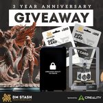 Win 1 of 3 Prizes from DM Stash