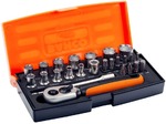 Bahco SL25 25pc Piece 1/4"  Socket Set $37.74 (RRP $74) + Delivery ($0 NSW C&C/ in-Store) @ Tools Warehouse