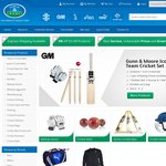 5% off Store Wide of Cricket Gear