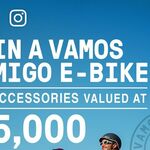 Win a Vamos Amigo E-Bike + Accessories Valued at $5,000 from Vamos Bikes