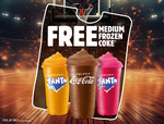 Free Medium Frozen Coke/Fanta in-Store (Max 1 Daily) by Playing Whopper Ball Game @ Hungry Jack's via App