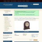 Cobb & Co Mantle Clocks - $29 (Save $50) Free Shipping Australia Wide - ClockCentral.com.au
