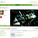 Max Payne 3 Xbox 360 Games on Demand $19.95 (1280 MS Points)