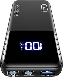 INIU 65W 20000mAh Power Bank $55.99 + Delivery ($0 with Prime/ $59 Spend) @ Amazon AU