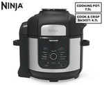 Ninja Foodi Max 10 in 1 $164.50, Ninja 7.5l SmartLid 14 in 1 $164.50, Ninja Foodi XL Airfryer $164.50 + Del ($0 OnePass) @ Catch