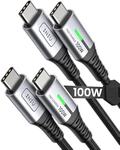 INIU USB-C to USB-C Cable 100W 2m 2-Pack $7.22 + Delivery ($0 with Prime/ $59 Spend) @ INIU via Amazon AU