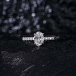 18K White Gold Engagement Ring with 1.5ct Oval Lab-Grown Diamond $1,229.90 (RRP $1,757) Delivered @ Pear Jewels Australia