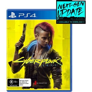 [PS4] Cyberpunk 2077 Day 1 Edition - Includes Next Gen Update - $25 + $4 Delivery ($0 C&C/ in-Store/ $65 Order) @ Big W