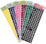 Multi-Color Notebook DIY Luminous Keyboard Cover, Only USD $0.39-Free Shipping-Quantities Limited
