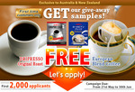 2 FREE Brook's Coffee Samples - Original Roast & European Blend - First 2000 - NO FB Required