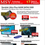 Samsung 28" 4K Monitor $669 @ MSY (Pickup)