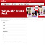 Win 1 of 100 John Frieda Colour and Hair Packs from Coles