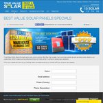 True Value Solar 1kW Solar System for $999