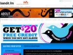 Bandit.fm - Buy an Album with Your Credit Card, Get $20 Credit - Expiring 30 Oct 2009
