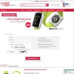 Win an Apple Sport Watch (Valued at $500+) from Crazy Sales