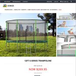 Lifespan Kids 12ft S-Series Spring Trampoline $269.95 + Shipping