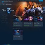 50% off Starcraft II Wings of Liberty and Heart of The Swarm - $12.47 on Battle.net