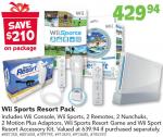Nintendo Wii + 2 WiiMotes + 2 NunChuks  + 2 Motion Plus + Sports resort + Accesory Kit: $429