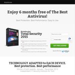 Bitdefender Total Security 2015 - Free 6 Month Licence
