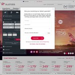 Virgin Australia Promo Code - up to 35% off Selected Flights